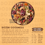 Ngũ Cốc Ăn Sáng/Ăn Kiêng Không Đường Tinh Luyện Vị 12 Loại Hạt Trái - Granola Dozen Goodness HAPPI OHA (BIG SIZE)