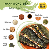 Thanh rong biển kẹp hạt dinh dưỡng HAPPI OHA