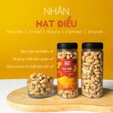 Hạt điều sấy nguyên vị không muối HAPPI OHA Đã Tách Vỏ Healthy Food Eatclean