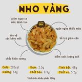 Nho Đen Sấy Không Đường Tinh Luyện HAPPI OHA