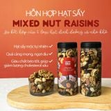 Hỗn hợp 6 Loại Hạt Trái Mixed Nuts Raisins HAPPI OHA