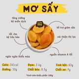 Mơ Sấy Dẻo Không Đường Tinh Luyện HAPPI OHA Healthy Food Eatclean