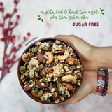 Ngũ Cốc Ăn Sáng/Ăn Kiêng Không Đường Vị 8 Loại Hạt Trái - Granola Sugar Free HAPPI OHA