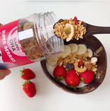 Ngũ Cốc Ăn Sáng/Ăn Kiêng Không Đường Tinh Luyện Vị 8 Loại Hạt Trái - Granola Super Berries HAPPI OHA 240G