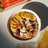 Ngũ Cốc Ăn Sáng/Ăn Kiêng Không Đường Tinh Luyện Vị 12 Loại Hạt Trái - Granola Dozen Goodness HAPPI OHA 240G