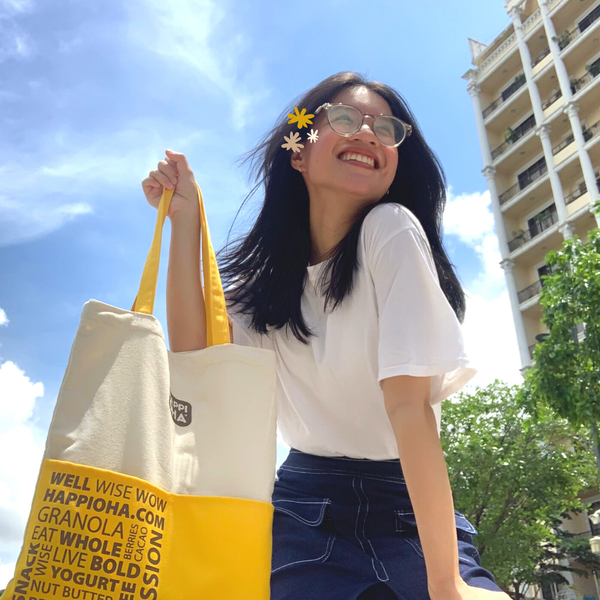  HAPPI GIFT FROM OHA - Túi Vải Canvas (Túi Tote) 