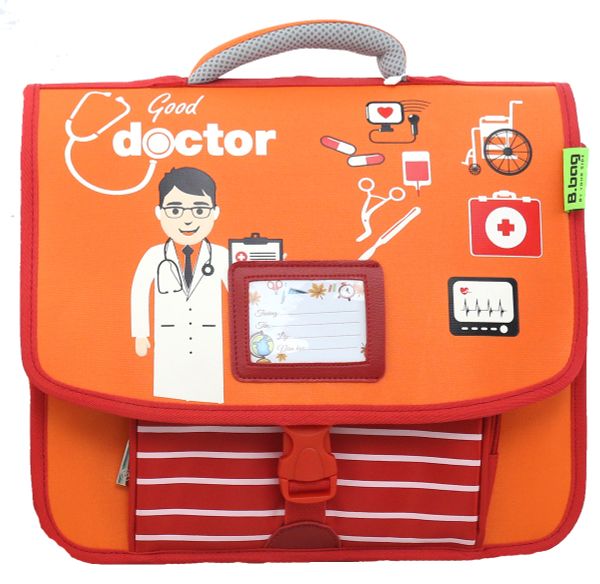 Cặp học sinh Doctor C-12-023 màu cam