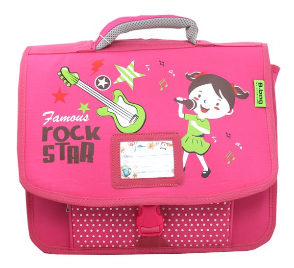 Cặp học sinh Rock Star C-12-025 màu hồng