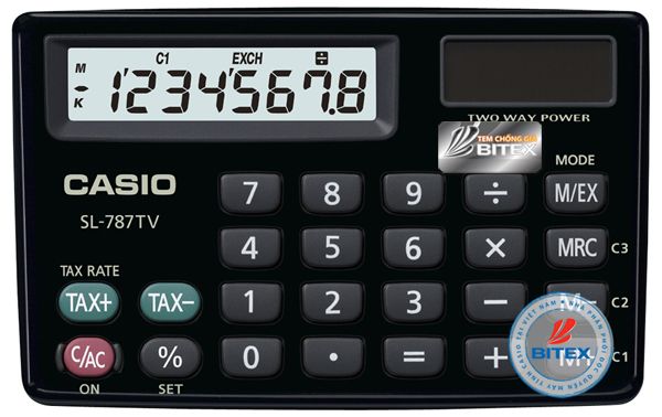 Máy tính cầm tay Casio SL787TV