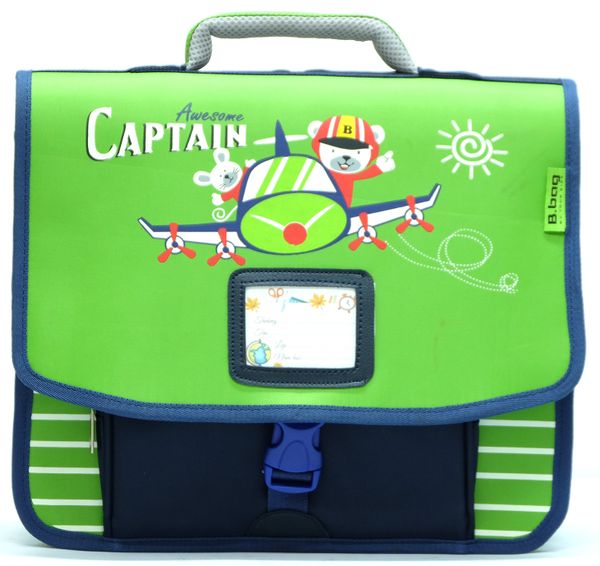 Cặp học sinh Captain C-12-022 màu xanh lá