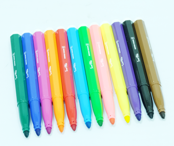 Bút lông màu rửa được/SK-CPT1005 (12 màu/hộp)