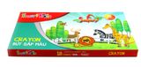 Sáp màu Safari 18 màu khay giấy SK15-005