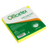 Giấy ghi chú Officetex 3 x 3 màu vàng dạ quang