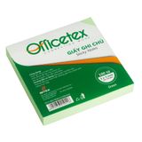 Giấy ghi chú Officetex 3 x 3 màu xanh lá