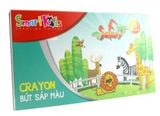 Sáp màu Safari 18 màu khay giấy SK15-005