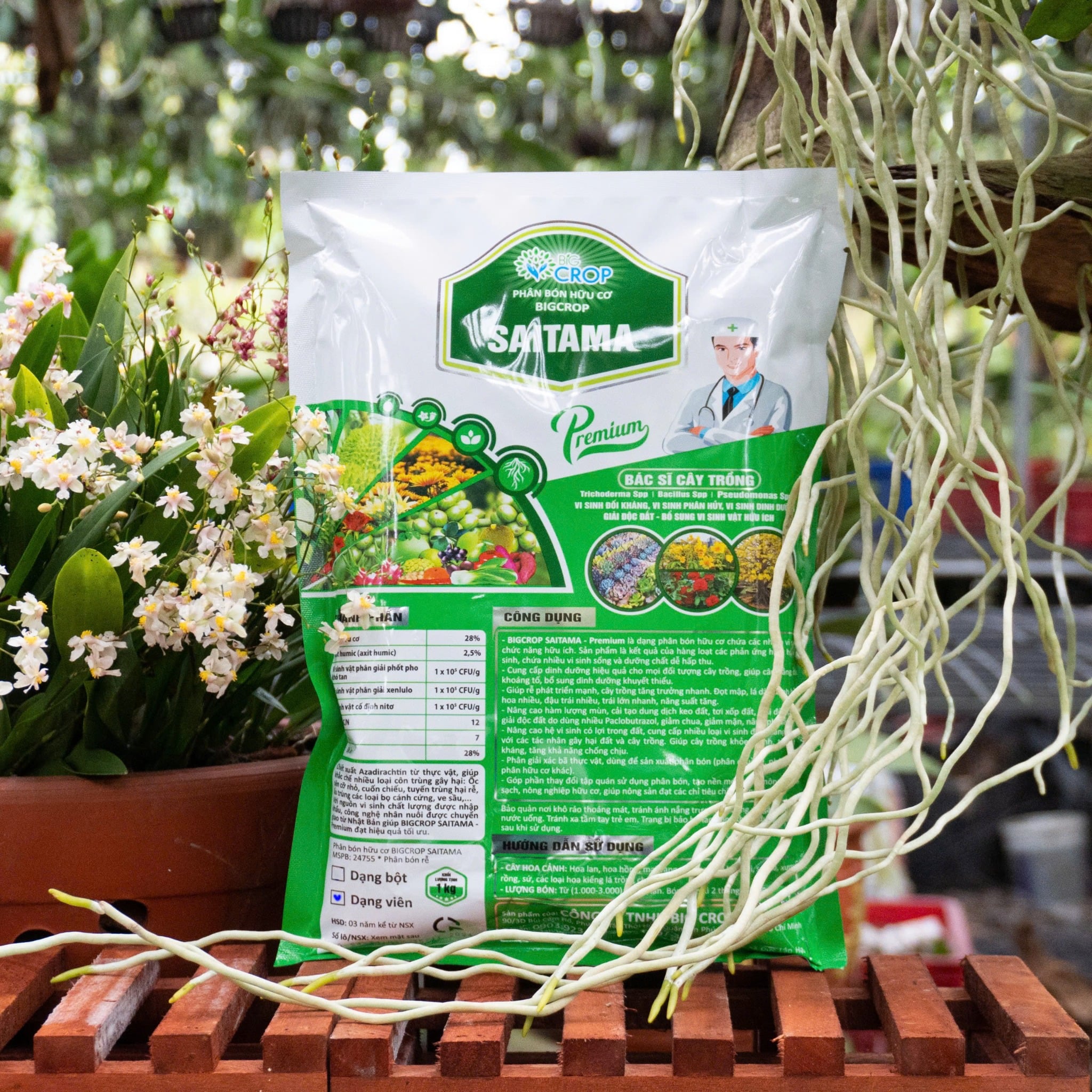 Phân Tan Chậm Saitama (Dạng Viên)