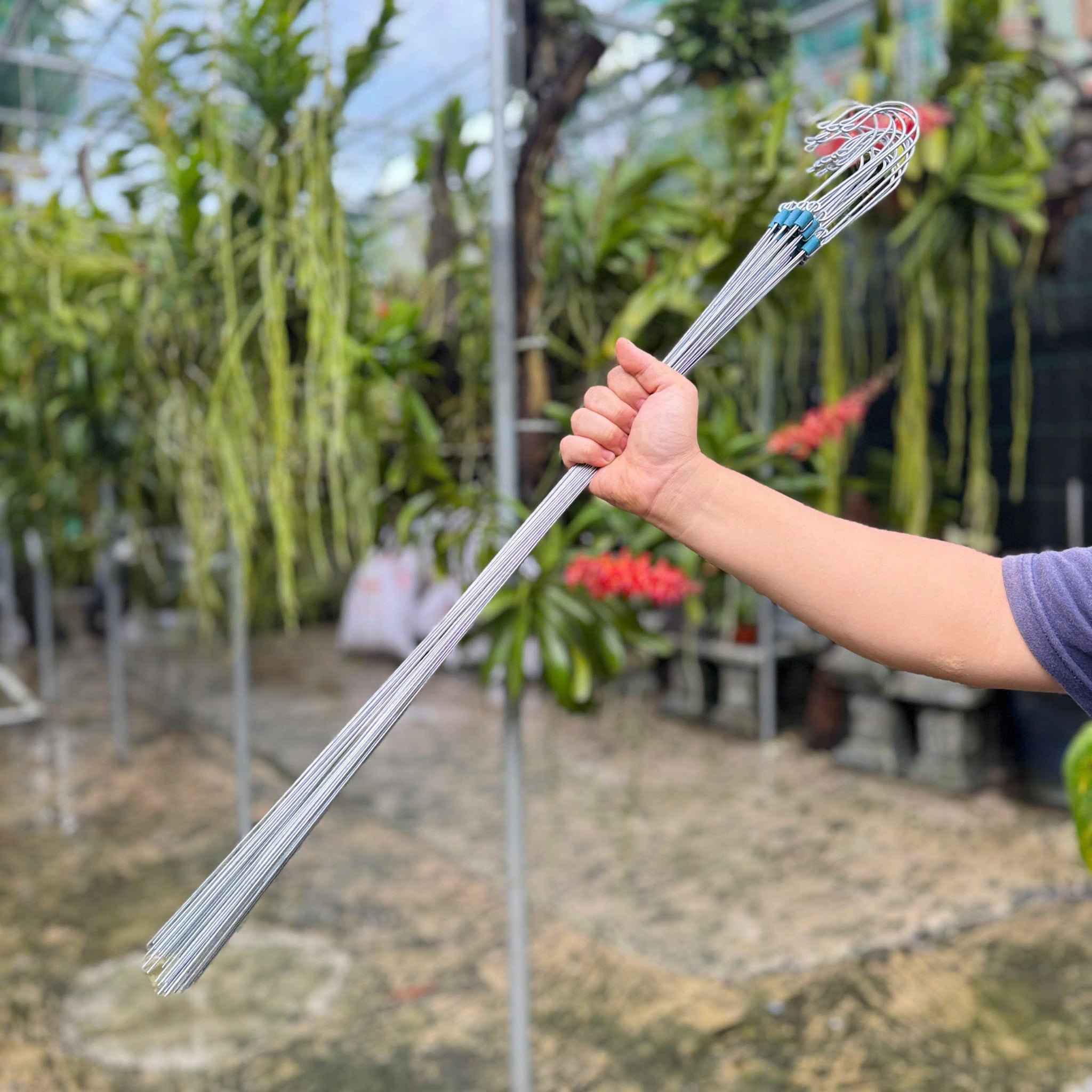 Móc Kẽm Treo Chậu Lan và Cây Cảnh (dài 70cm-1m)