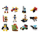 Bộ đồ chơi lắp ghép nhiều màu 112 khối -76540