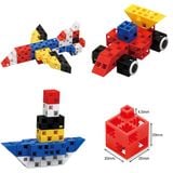 Bộ đồ chơi lắp ghép nhiều màu 54 khối - 76543
