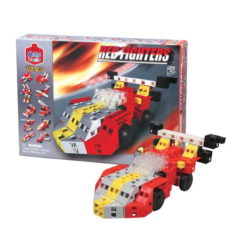  Bộ đồ chơi lắp ghép nhiều hình màu đỏ - 76871 