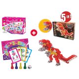 Combo 2 bộ đồ chơi lắp ghép Nhật bản