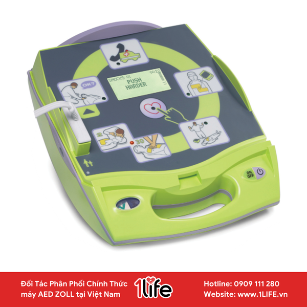  Máy khử rung tim ngoài tự động (AED) - AED Plus ZOLL 