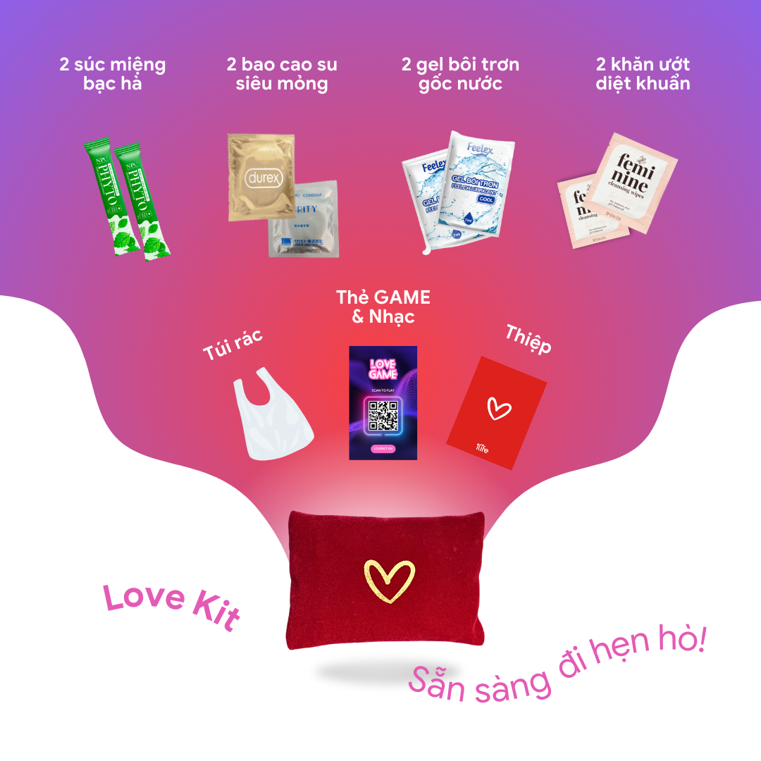  AnaWorkout Love Kit - Ví Tình Yêu 