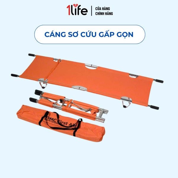  Cáng Sơ Cứu Gấp Gọn – Chắc Chắn, Nhẹ, Tiện Lợi | Đạt Tiêu Chuẩn ISO 13485 