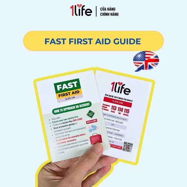  TỜ RƠI SƠ CỨU, HƯỚNG DẪN SƠ CỨU NHANH TÌNH HUỐNG KHẨN CẤP 