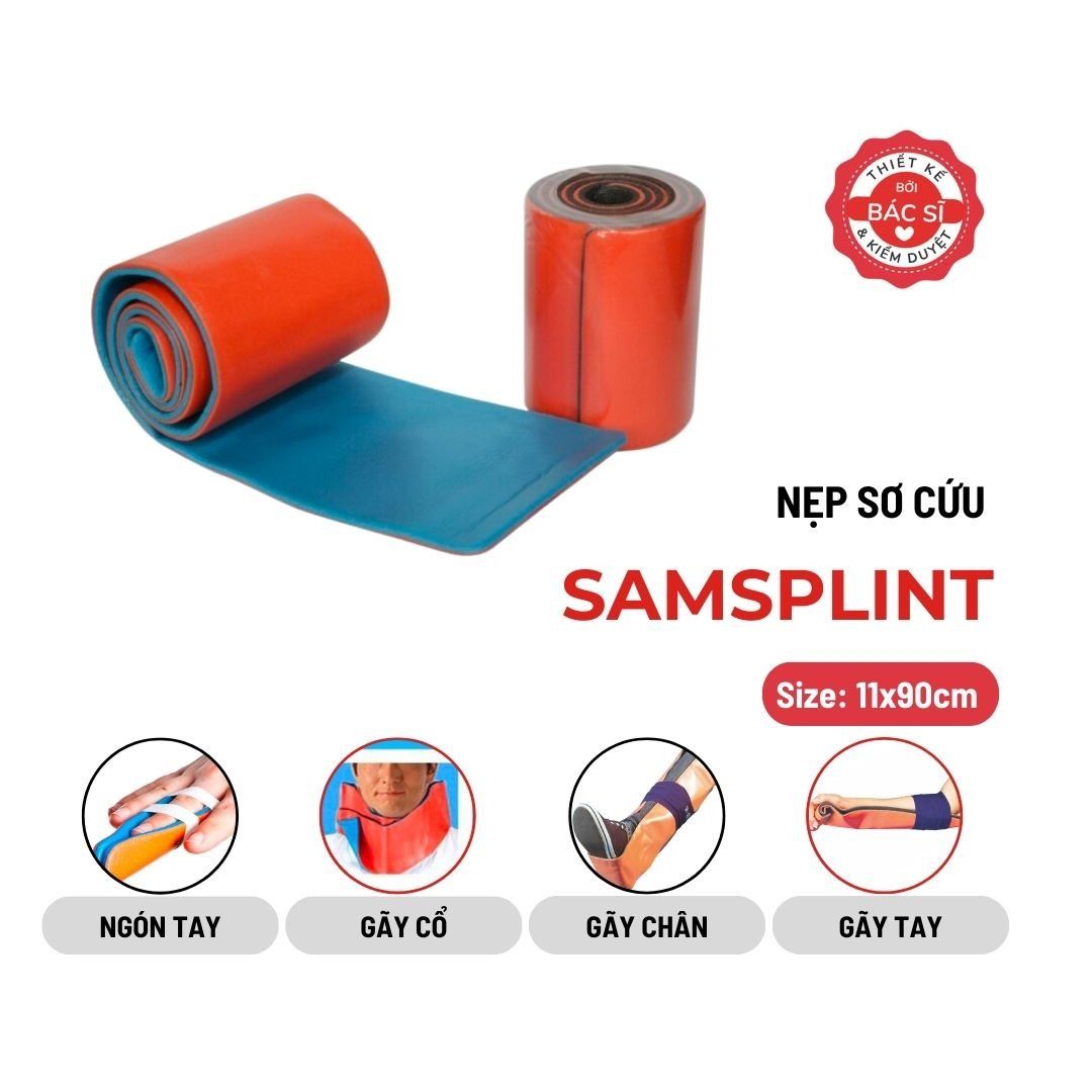  Nẹp sơ cứu Samsplint 