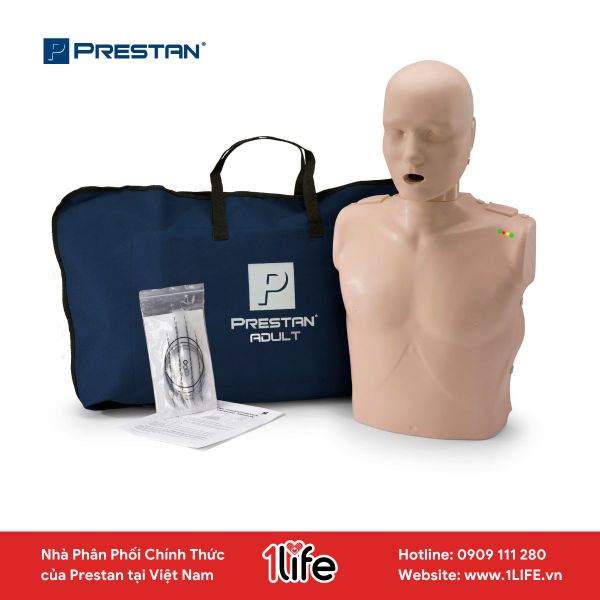  MÔ HÌNH THỰC HÀNH HỒI SỨC TIM PHỔI CPR NGƯỜI LỚN PRESTAN PROFESSIONAL ADULT MANIKIN 