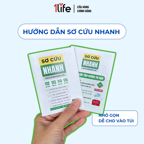  TỜ RƠI SƠ CỨU, HƯỚNG DẪN SƠ CỨU NHANH TÌNH HUỐNG KHẨN CẤP 