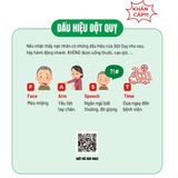  TỜ RƠI SƠ CỨU, HƯỚNG DẪN SƠ CỨU NHANH TÌNH HUỐNG KHẨN CẤP 