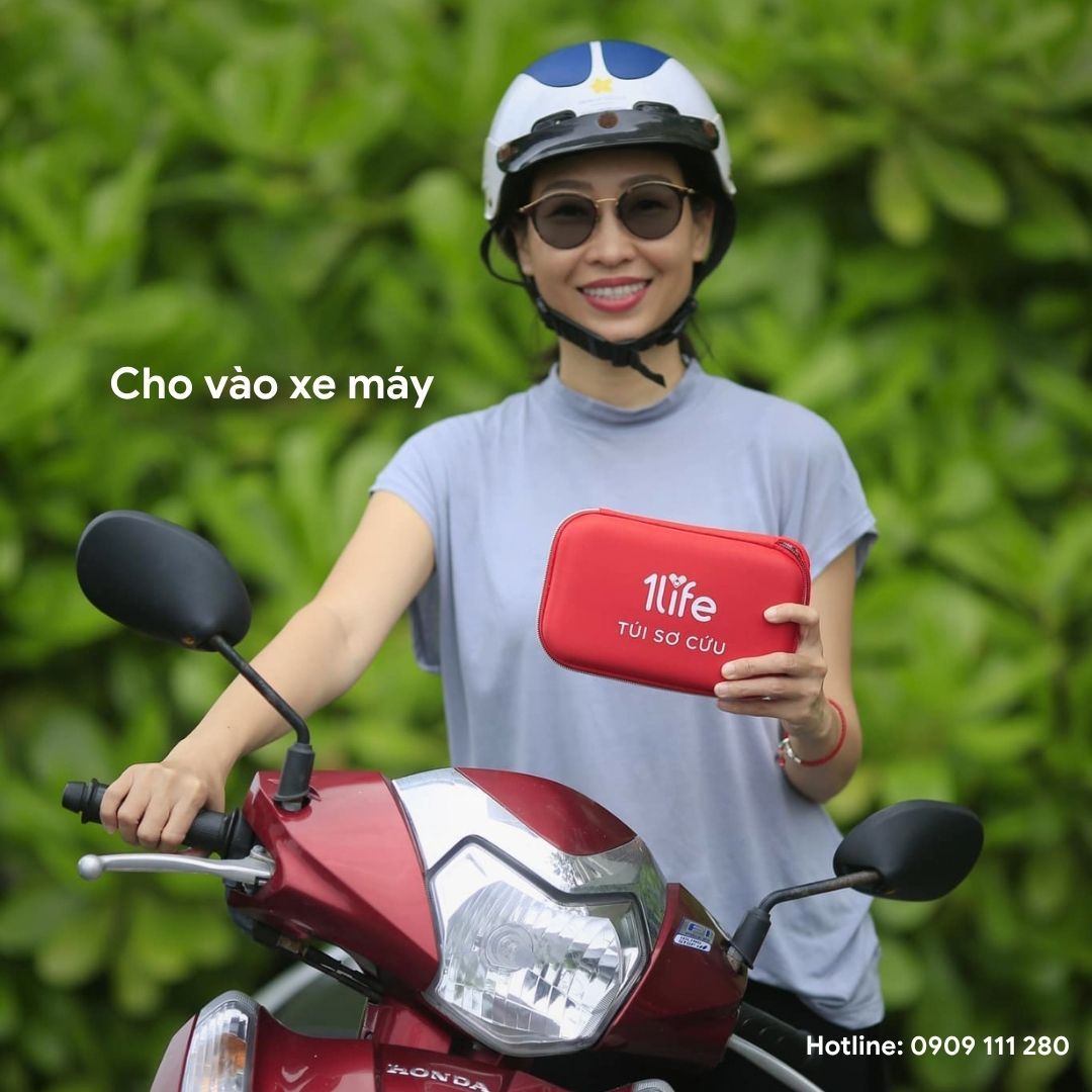  Hộp sơ cứu y tế cá nhân, xe máy, du lịch 