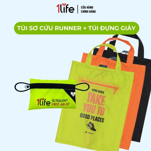  Combo Túi Sơ Cứu Trail Runner & Túi Đựng Giày Kala 