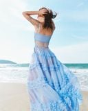  [PRE-ORDER] Jellyfish Dress - Xanh - D0625 
