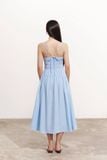  Đầm maxi 2 dây - Xanh biển - D0692 