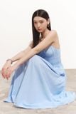  Đầm maxi 2 dây - Xanh biển - D0692 