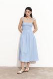  Đầm maxi 2 dây - Xanh biển - D0692 