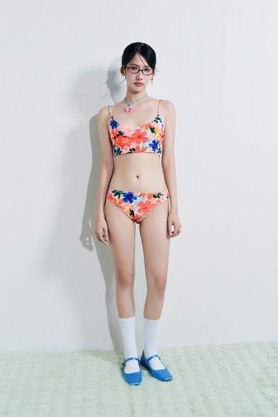  Flower Bikini - Hoa nhiều màu - SW006 