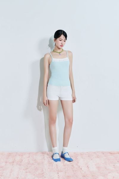  Quần thun ôm - Trắng - Q0358 