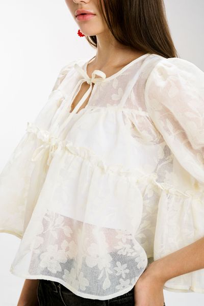  Áo sương sớm - Trắng - T0978 