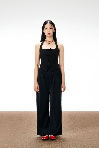  Quần xếp ly ống suông - Q0372 