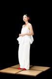  Áo dây viền bèo - Trắng - T0984 