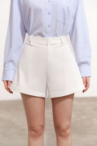  Quần short dáng A - Trắng - Q0385 