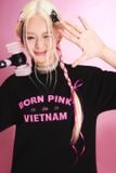  Áo thun Bornpink - Đen - Freesize - T0790 