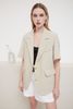 Áo vest tay ngắn - Beige - T0780