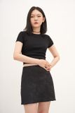  Áo tay ngắn vải tule - T0654 