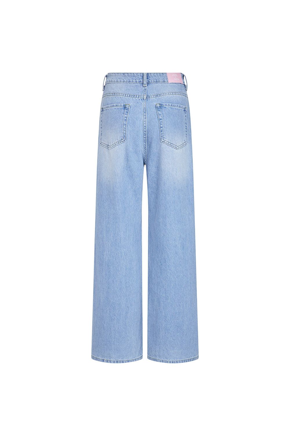  Quần jeans dài ống rộng - Xanh nhạt - Q0310 