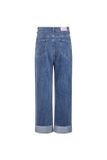  Quần jeans dài ống rộng - Xanh đậm - Q0313 